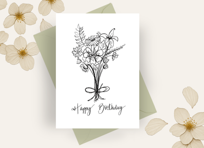 Happy Birthday Bouquet